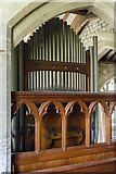 TA0114 : Organ, St Clement's church, Worlaby by Julian P Guffogg
