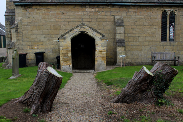Entrance to St. Michael's Church, Cowthorpe