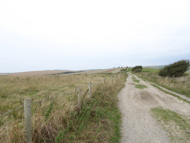 Restricted byway going northwards north of Portslade