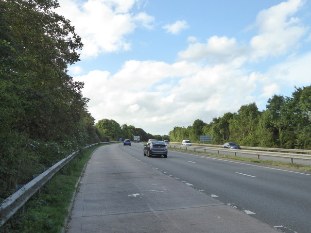 Lay-by on the A30 westbound near Pocombe Bridge