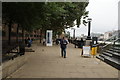 View along the South Bank towards the OXO Tower #3