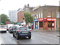 Traffic in Rotherhithe New Road