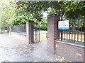 An entrance into Paragon Gardens in New Kent Road