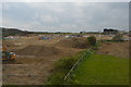 Building site on the edge of Hayle