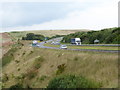 A sweep of the Shoreham bypass looking east