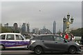 View of Westminster Tower and St George Wharf and Tower from Westminster Bridge