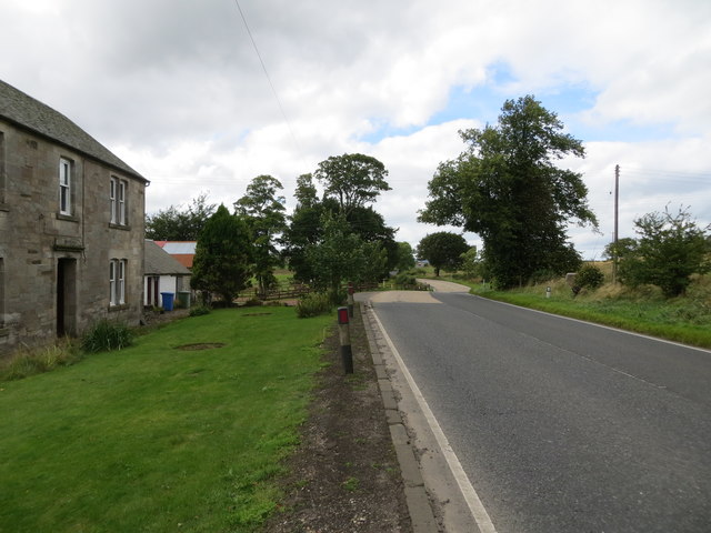 Road (A71) at Lochgate