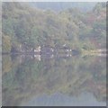 NN4226 : Reflections in Loch Iubhair by David Lally