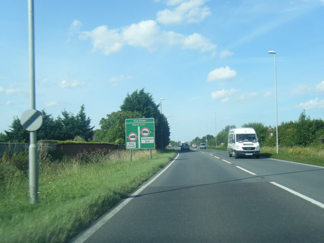 A141 nears King Street junction