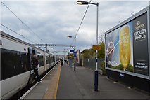 TQ8385 : Shoeburyness train at Leigh on Sea Station by N Chadwick