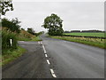 Glaisnock Road, with lane joining from the west