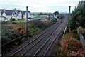 Ayr to Glasgow railway at Irvine Golf Club