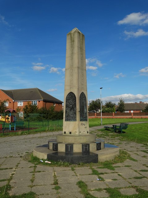 Millennium obelisk in Grimethorpe