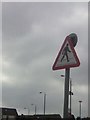 UK Pedestrian Crossing  Ahead Sign