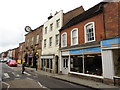 Old town hall and shops, Langport