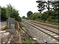 Site of former railway station at Langport East