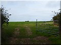 Start of bridleway to Southdown