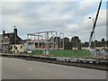 Newcastle-under-Lyme: building site on Lower Street