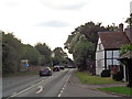 B4084 at Stoulton, Worcestershire