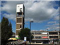 SE1437 : Shipley market clock tower by Stephen Craven