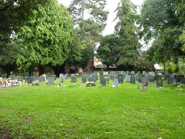Droitwich cemetery, recent burials