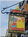 The Salutation sign