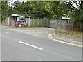 Entrance into part of former Connaught Barracks