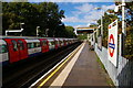 TQ1891 : Canons Park underground station, looking towards Stanmore by Christopher Hilton