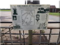 TL9369 : Pakenham information sign by Geographer