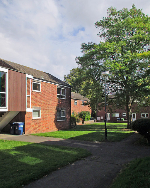 Golding Road: flats and houses