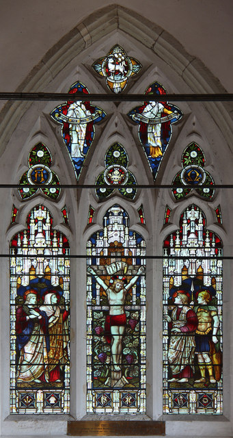 All Saints West Dean Stained Glass © John Salmon Geograph Britain And Ireland 3348