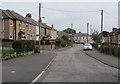 East along Fields Avenue, Pontnewydd, Cwmbran