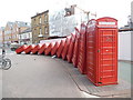 Sloping Telephone Boxes, Kingston Upon Thames (2)