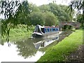 Narrowboat on the Trent & Mersey Canal