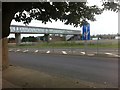 Washington Services footbridge over the A1