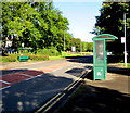 Green bus shelters, Llantarnam Road, Cwmbran