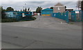 Entrance to the Arriva Buses Wales Wrexham Garage, New Broughton