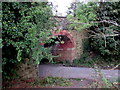 South side of a former railway bridge, New Broughton