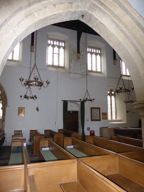 Inside St. Michael, Whichford (a)