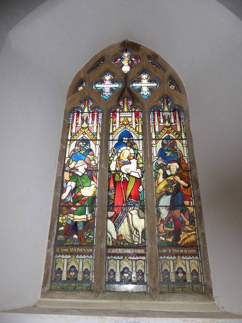 St. Michael, Whichford: stained glass window (e)
