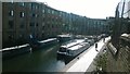 TQ3283 : Regent's Canal at Wharf Road Bridge, looking west by Christopher Hilton