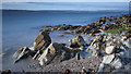 Rocks on the shore at Pirnmill