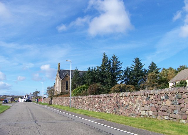 View along the front in Aultbea
