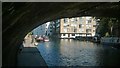 TQ3283 : Regent's Canal, looking east under Wharf Road Bridge by Christopher Hilton