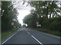 A151 at Corby Glen village boundary