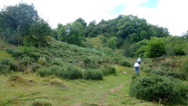 Path at the base of The Skirrid
