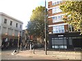 Pentonville Road at the junction of Penton Street