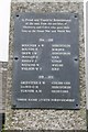 SO2355 : Plaque on the Memorial by Bill Nicholls