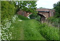 Middle Bridge crossing the Cuckoo Way and Chesterfield Canal