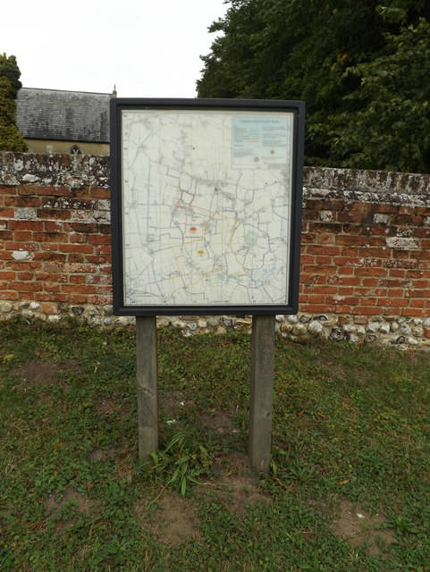 Carleton Rode Village Map